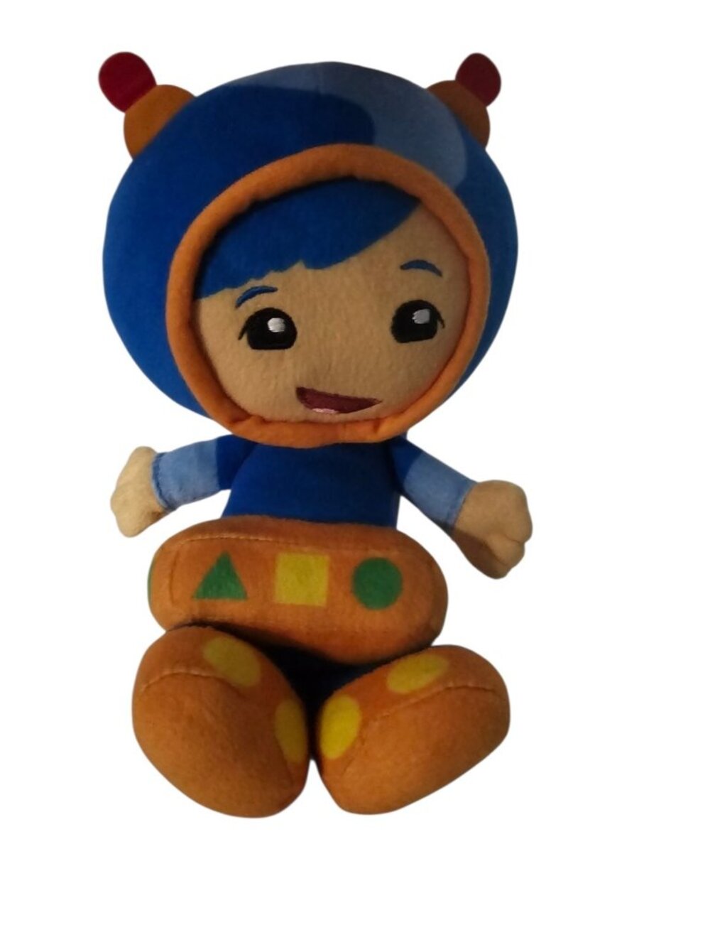 Nickelodeon Nick Jr Team Umizoomi Geo plush doll figure stuffed toy beanbag Rare